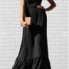 Dress Day Crazy For You Smocked Maxi Dress Black