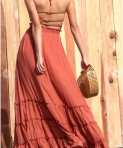 Dress Day Maxi Dresses & Jumpsuits Crazy For You Smocked Maxi Dress Coral