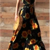 Dress Day Sunflower Power Black