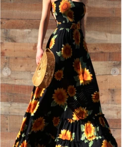 Dress Day Sunflower Power Black