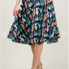 LA SOUL Mini Skirts & Mid Length Skirt Desert Rose Cactus Skirt
