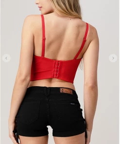 LYDIA Corsets Rhinestone Forever Jeweled Crop Corset