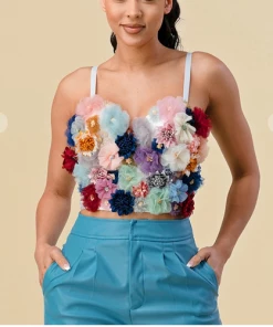 THE SANG CLOTHING Catch The Bouquet Floral Corset Corsets 18 THE SANG CLOTHING Catch The Bouquet Floral Corset Corsets
