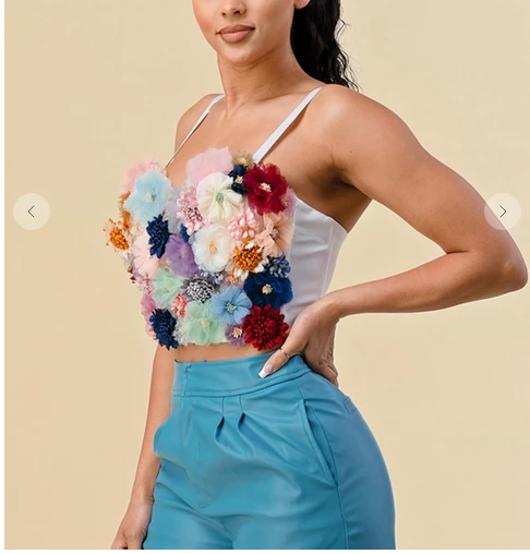 THE SANG CLOTHING Catch The Bouquet Floral Corset Corsets 10 THE SANG CLOTHING Catch The Bouquet Floral Corset Corsets