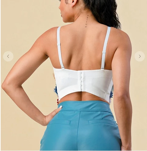 THE SANG CLOTHING Catch The Bouquet Floral Corset Corsets 12 THE SANG CLOTHING Catch The Bouquet Floral Corset Corsets