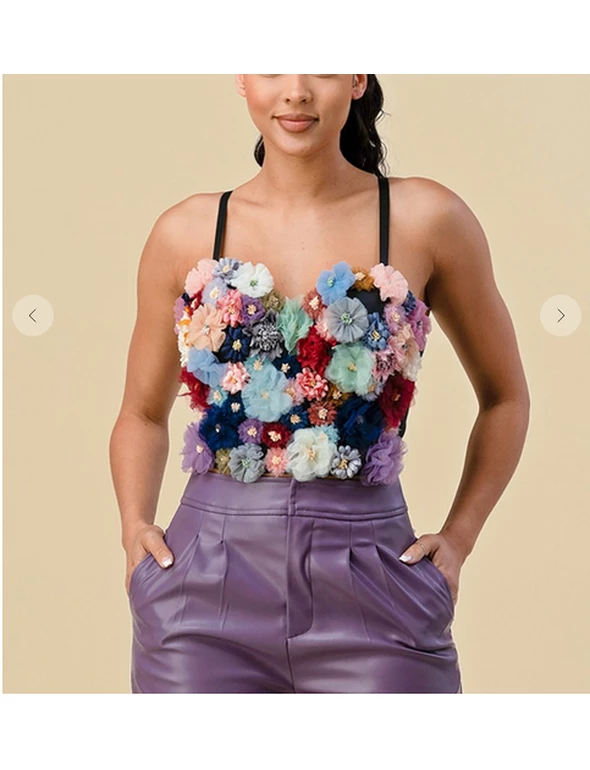 THE SANG CLOTHING Catch The Bouquet Floral Corset Corsets 4 THE SANG CLOTHING Catch The Bouquet Floral Corset Corsets