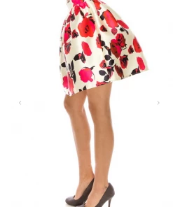 Ambition Floral Bell Skirt