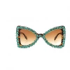 CRAMILO EYEWEAR I Am Fashion Cat Eye Rhinestone Sunglasses