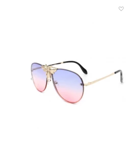 CRAMILO EYEWEAR Busy Bee Aviator Sunglasses