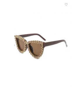 CARAMELO Stepping Out Shades Rhinestone Cay Eye