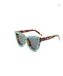 CARAMELO Stepping Out Shades Rhinestone Cay Eye