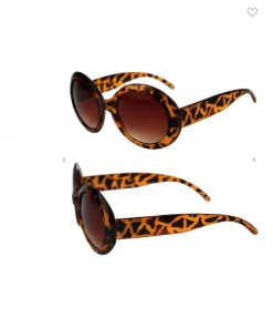 POP FASHION WEAR Round Jackie O Chic Sunglasses