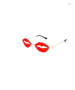 POP FASHION WEAR Sunglasses My Lips Are Sealed