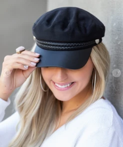 ALI CORNER News Boy Hat