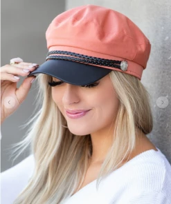 ALI CORNER News Boy Hat