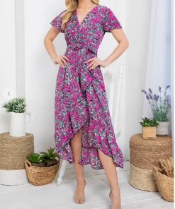 LA SOUL Printed Dresses New Beginnings Floral Dress