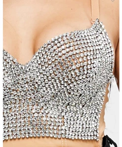 LYDIA Corsets Diamonds Are A Girls Best Friend Corset