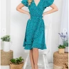 LA SOUL Printed Dresses Someone To Love Light Sea Green Floral Dress