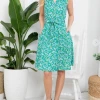 LA SOUL Cute As A Button Sea Green Dress