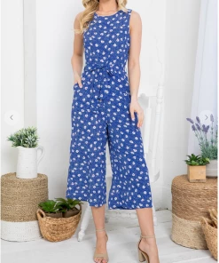 Dress Day Maxi Dresses & Jumpsuits Oops A Daisy Dodger Blue Jumpsuit