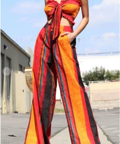 Dress Day Ready For The Tropics Top & Pant Set