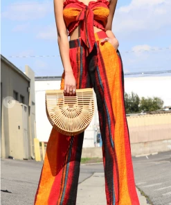 Dress Day Ready For The Tropics Top & Pant Set