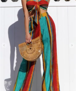 Dress Day Maxi Dresses & Jumpsuits Ready For The Tropics Top & Pant Set