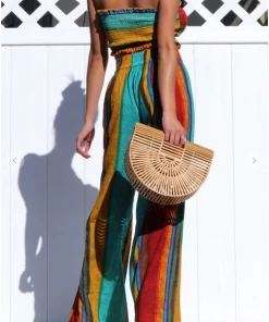 Dress Day Maxi Dresses & Jumpsuits Ready For The Tropics Top & Pant Set