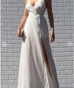 Dress Day Maxi Dresses & Jumpsuits Stellar Lace Top Maxi Dress