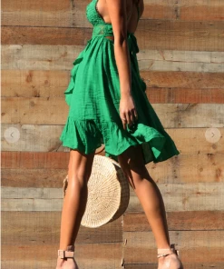 Dress Day The Angelica Mini Lace Ruffle Dress