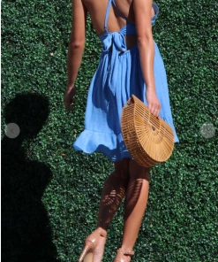 Dress Day Maxi Dresses & Jumpsuits The Angelica Mini Lace Ruffle Dress