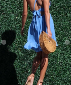 Dress Day The Angelica Mini Lace Ruffle Dress Maxi Dresses & Jumpsuits