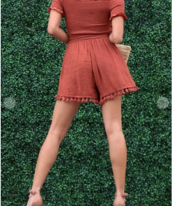 Dress Day Maxi Dresses & Jumpsuits Fringe With Benefits Romper