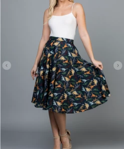 LA SOUL Land Of The Dinosaur Skirt Mini Skirts & Mid Length Skirt