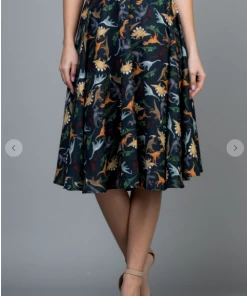 LA SOUL Land Of The Dinosaur Skirt Mini Skirts & Mid Length Skirt