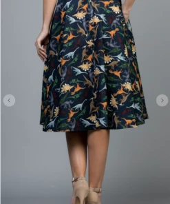 LA SOUL Land Of The Dinosaur Skirt Mini Skirts & Mid Length Skirt