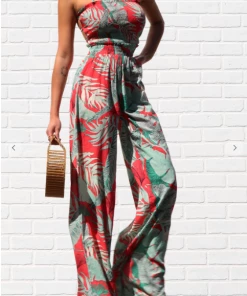 Dress Day Ready Set Go Jumpsuit Elastic Top Maxi Dresses & Jumpsuits