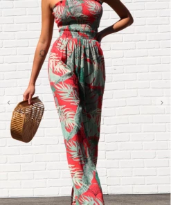 Dress Day Ready Set Go Jumpsuit Elastic Top Maxi Dresses & Jumpsuits