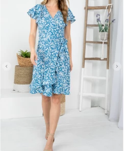 LA SOUL Printed Dresses Ocean Breeze Floral Dress 11 LA SOUL Printed Dresses Ocean Breeze Floral Dress