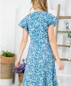 LA SOUL Printed Dresses Ocean Breeze Floral Dress 13 LA SOUL Printed Dresses Ocean Breeze Floral Dress