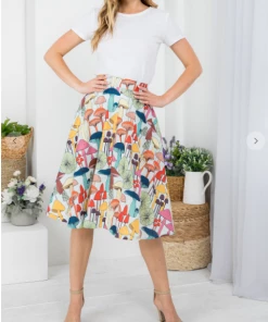 LA SOUL Mini Skirts & Mid Length Skirt Me And My Mushroom Skirt