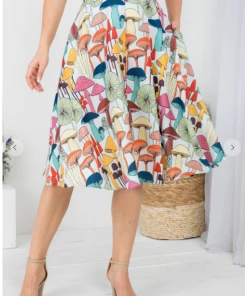 LA SOUL Mini Skirts & Mid Length Skirt Me And My Mushroom Skirt