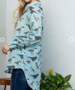 La Soul Bye Bye Birdie Button Down Top Long Sleeve Top 9 La Soul Bye Bye Birdie Button Down Top Long Sleeve Top