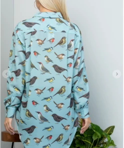 La Soul Bye Bye Birdie Button Down Top Long Sleeve Top 11 La Soul Bye Bye Birdie Button Down Top Long Sleeve Top