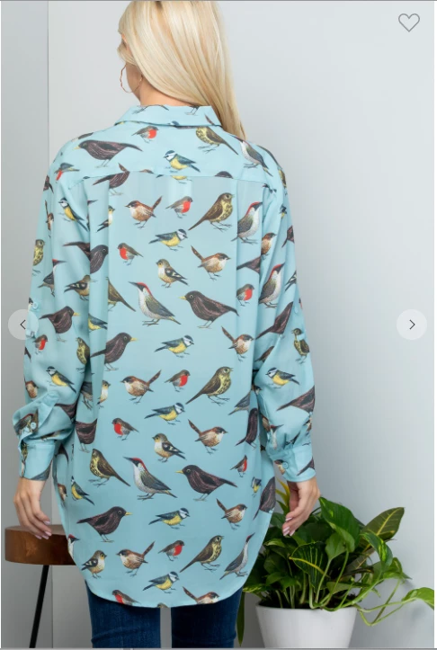 La Soul Bye Bye Birdie Button Down Top Long Sleeve Top 7 La Soul Bye Bye Birdie Button Down Top Long Sleeve Top