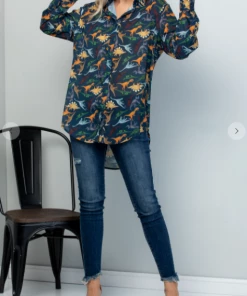 LA SOUL Land Of Dinosaurs Long Sleeve Top