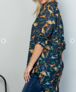 LA SOUL Land Of Dinosaurs Long Sleeve Top