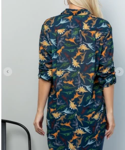 LA SOUL Land Of Dinosaurs Long Sleeve Top