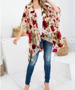 LA SOUL Kimonos Ring Around The Roses Kimono