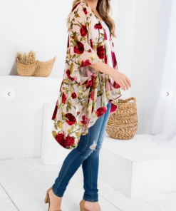 LA SOUL Kimonos Ring Around The Roses Kimono